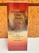 Fahrenheit 0 Zero By Christian Dior Men Cologne EDT Spray 3.4 oz / 100 ml NIBS