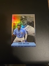 2022 Series 2 Fresh Faces #FF-6 Vidal Brujan - Tampa Bay Rays Rookie