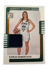 2025 Panini Donruss WNBA - Jersey Series Karlie Samuelson #31 Blue Jersey