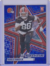 Harold Fannin Jr True Blue /149 Rookies & Stars 2025 Cleveland Browns (RC)