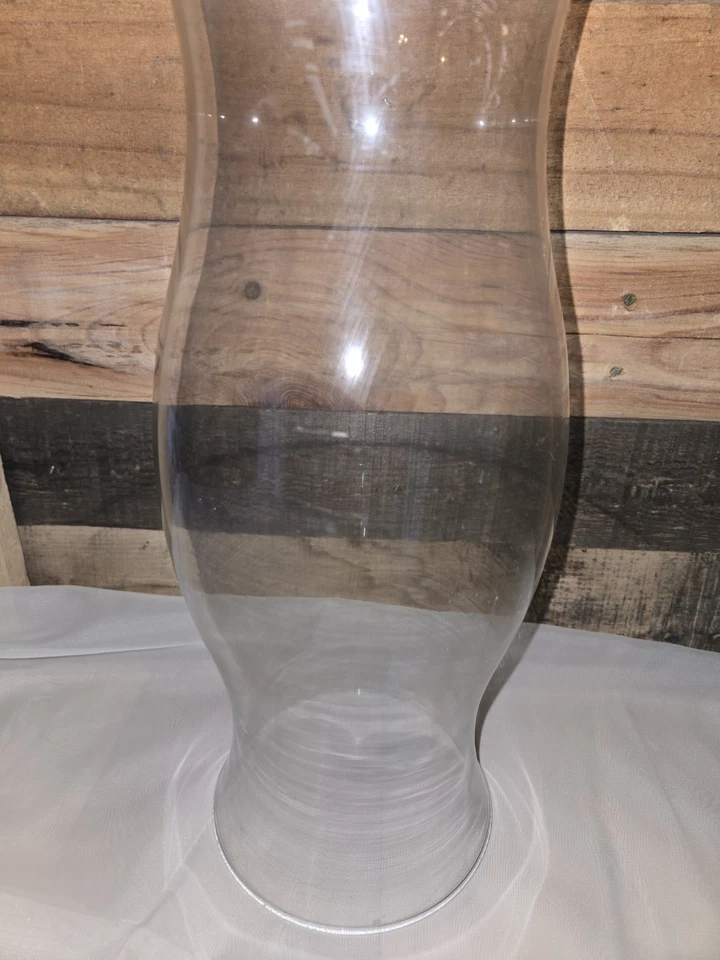 Colonial Williamsburg Style Glass Hurricane Candle Shade Globe 14" - Image 4 of 4