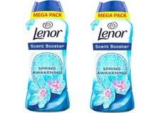 Lenor In-Wash Laundry Scent Booster Beads, 570g, Spring Awakening (Pack of 2)