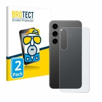2X Schutzfolie Matt FüR Samsung Galaxy S24 Plus (RüCkseite) Displayschutz A