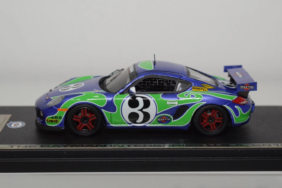 B98 1:43 KIT ADATTO PORSCHE CAYMAN INTERSERIES U.S.A. 2010 MIB RARO - Immagine 3 di 4