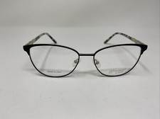 EMOZIONI BY SAFILO EYEGLASS EM 4399 BLACK GOLD FLEX HINGE 54/16/140 613