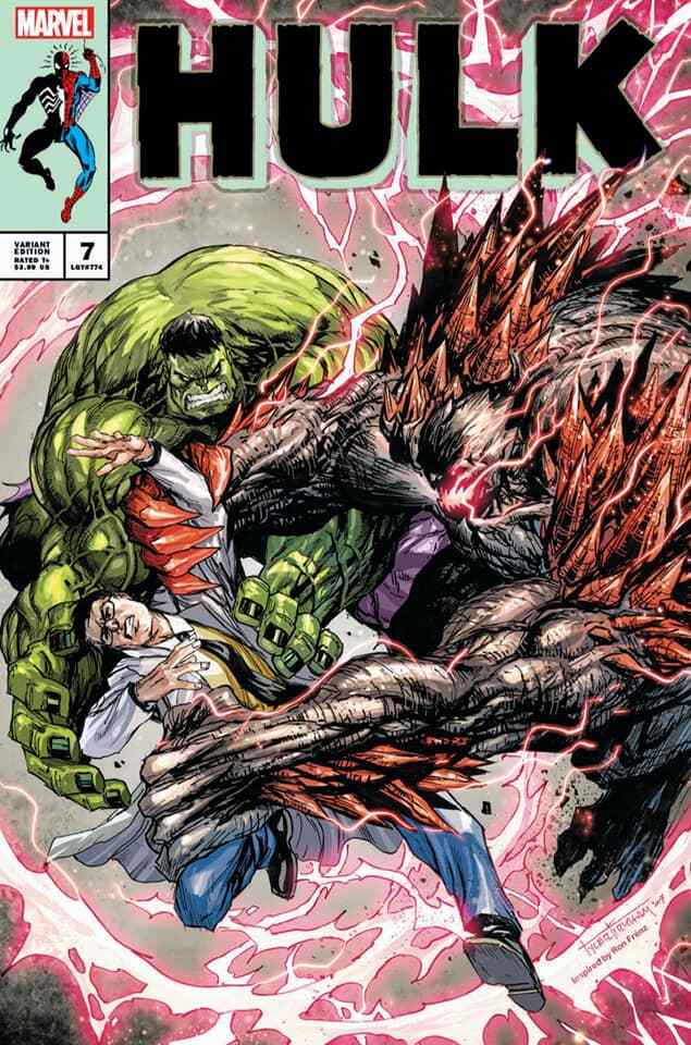 HULK #7 (TYLER KIRKHAM EXCLUSIVE ASM #258 HOMAGE VARIANT