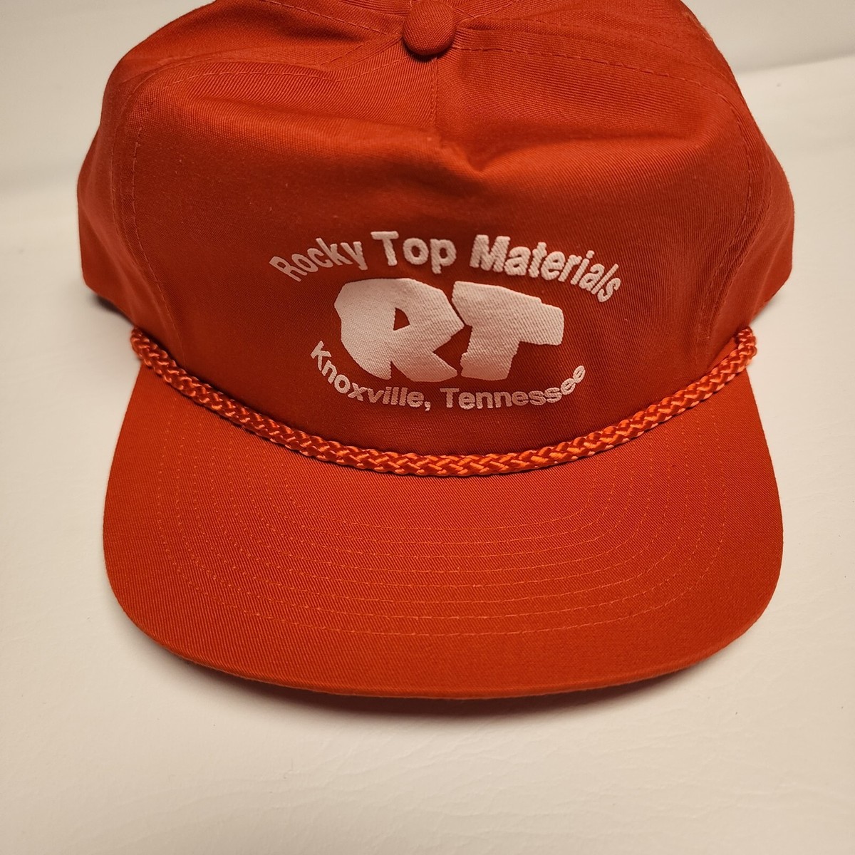 Vintage Rocky Top Materials Knoxville Tennessee Snapback Trucker 