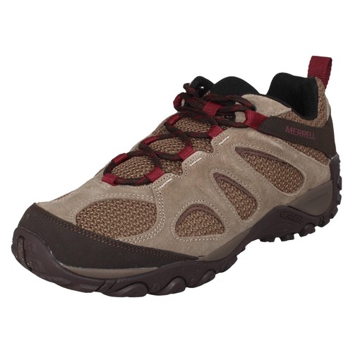 Ladies Merrell 'Yokota 2 J78638' Brindle Suede Casual Walking Trainers - Foto 1 di 18