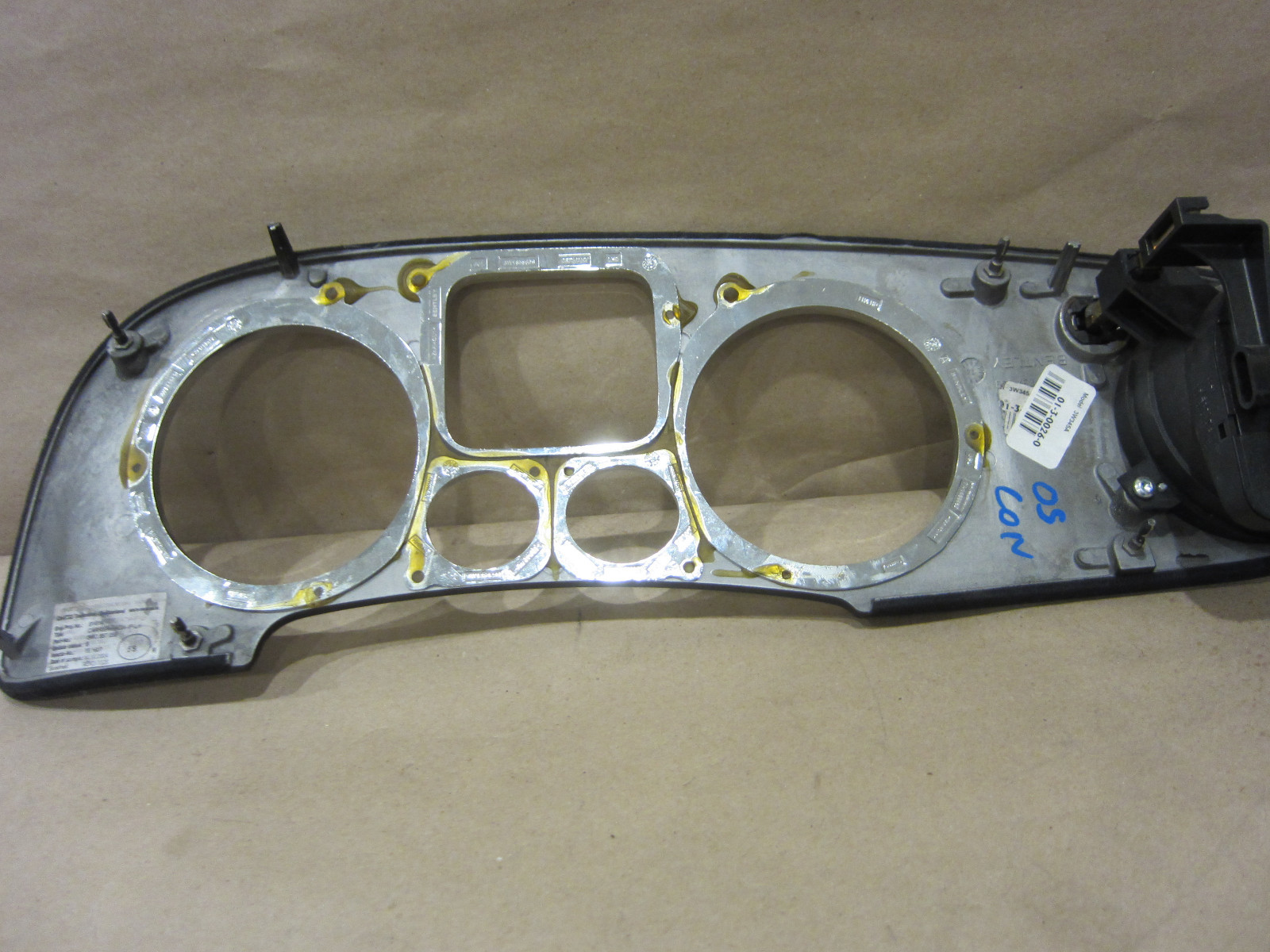 Bentley Continental GT. Dash Speedometer Panel - Part 3W0857059