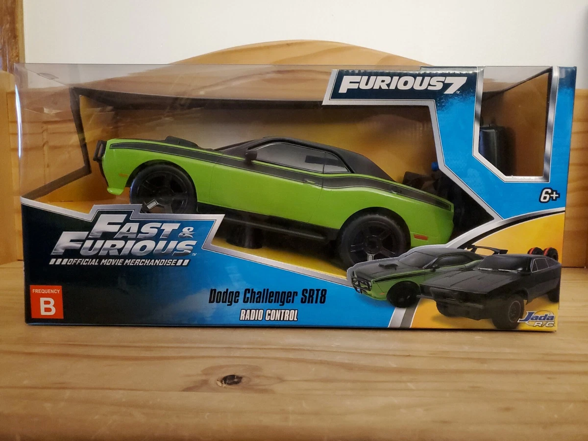 Jada Fast and Furious 7 Remote Control 1970 Dodge Challenger SRT 8 1 16th NIB
