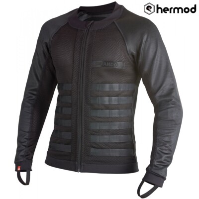 Pando Moto Commando Motorrad Reiten Shirt - schwarz