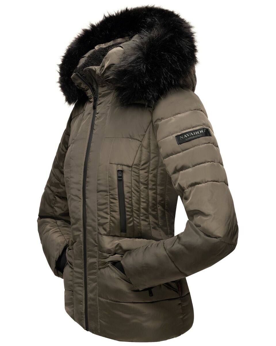 Jacke Jacke Damen Damenjacke Winter Fellkragen | eBay Adele Parka Navahoo Mantel Kurz