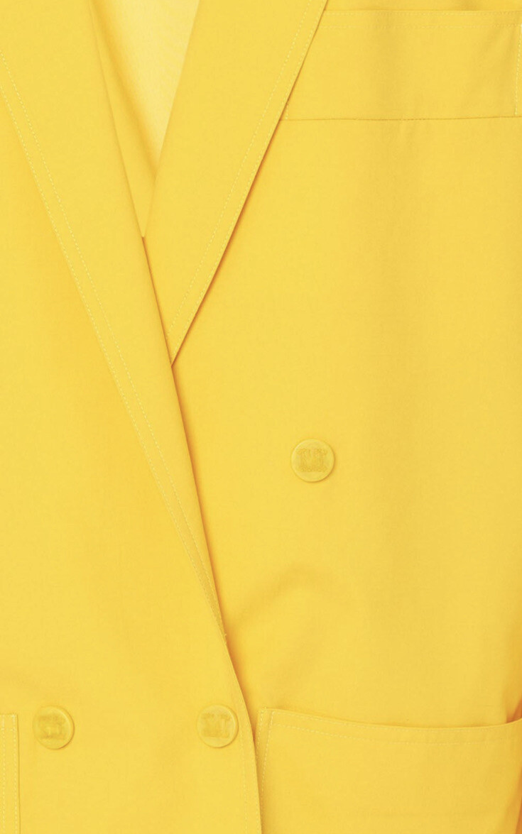 Max Mara Yellow Jacket blazer NWT size 4 | eBay