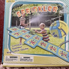 New Hopscotch Sprinkler Summer Fun Wet And Wild Outdoor Splashing Water Toy NOS