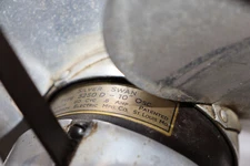 Vintage Emerson SILVER SWAN ART DECO 10" Fan Decal Type 5250 D