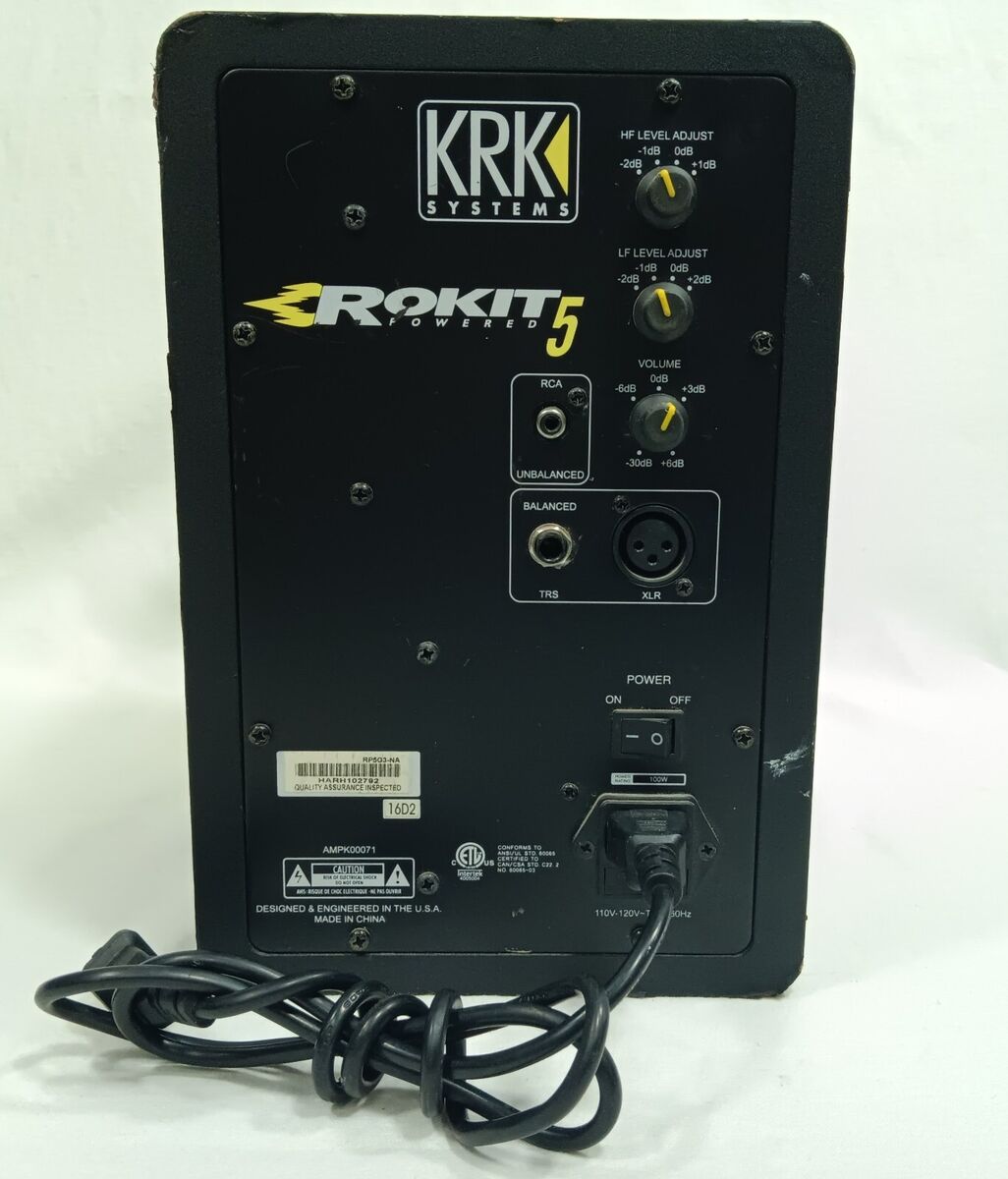 KRK Rokit 5 G3 Powered Studio Monitor - RP5G3-NA for sale KRK Rokit 5 G3 Powered Studio Monitor - RP5G3-NA for sale