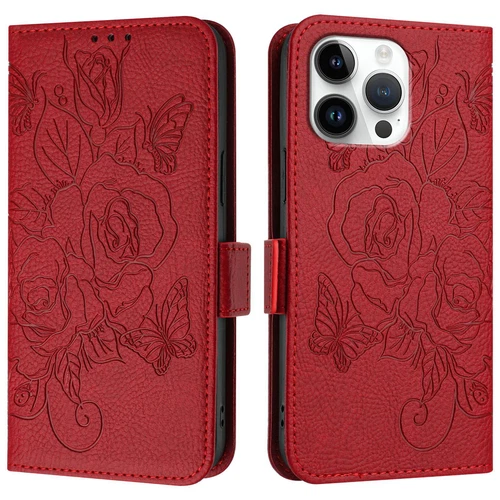 Luxury Leather Rose Wallet Cover Case for A55 A51 A73 M53 A54 A53 A52 A70 A50 - Picture 2 of 17