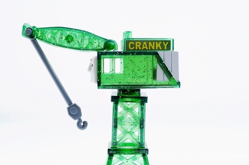 Capsule Plarail Cranky the Crane Clear Glitter Ver. Rare Limited Gashapon Japan - Picture 7 of 11