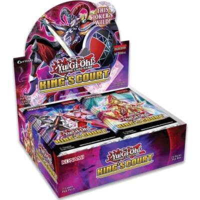 KONAMI Yu-Gi-Oh! TCG 1. Auflage King's Court - 24 Booster Packs Sealed Deutsch