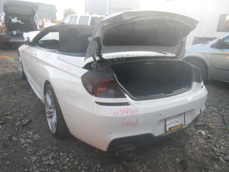 Used Washer Fluid Reservoir fits: 2013 Bmw 650I w/headlamp washers Grade A Foto 3 de 4