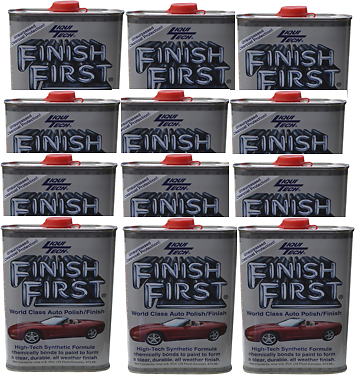 LiquiTech Finish First Auto Polish&frasl;Finish - 16oz, Case of 12