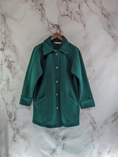 Vintage Shirt Jacket Women Xl Forest 90s Oversized Baggy Fleece Button Shacket