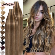 9A Tape In Extensions Real Remy Human Hair 100 Thick Full End Double Drawn 60PC