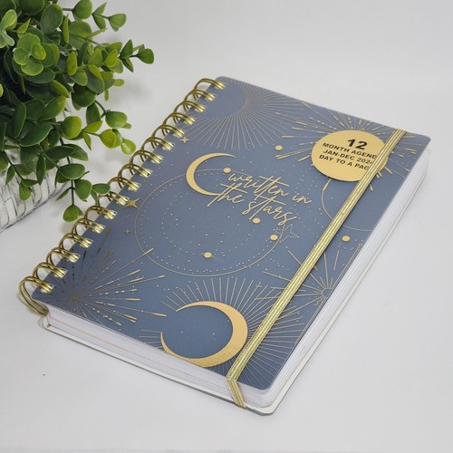 Written In the Stars 12-month Planner Agenda Journal Notebook Stickers 2024 - Picture 1 of 17