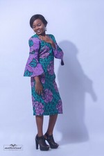 African Maxi Dress for Women, Ankara Clothing,Perfect combo Maxi skirt  top.