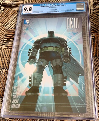 Dark Knight DK III 3 The Master Race 2 Klaus Janson 1:25 CGC 9.8 Frank Miller