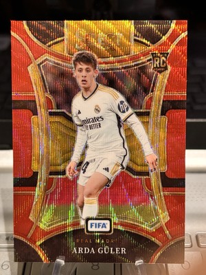 2023-24 Panini Select FIFA - Mezzanine Arda Guler #128 Red Wave 