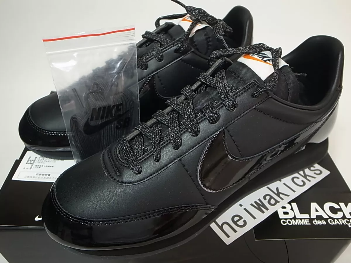 2018 NIKE NIGHTTRACK/CDG BLACK COMME DES GARCONS NIGHT TRACK AQ3695-001 US9