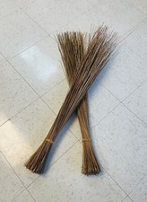 Walis TingTing - FIlipino Style Broom - Palm Leaves Mid Ribs x 2