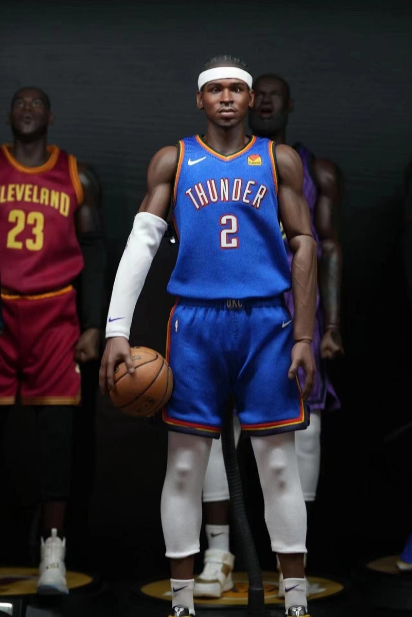 custom 1/6 scale Shai Gilgeous-Alexander Male Model for 12