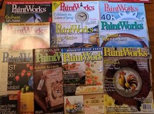 Tole PaintWorks Painting Magazines with Patterns Lot of 10
