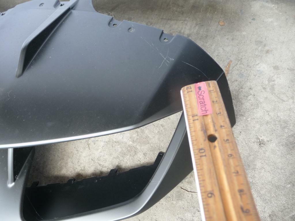 Lamborghini Huracan LP- 610 Rear Bumper 4T0807301AC Lower diffuser 4T0807539A OE