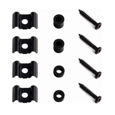Black Guitar String Trees String Retainer Guides for Strat Tele Parts N586