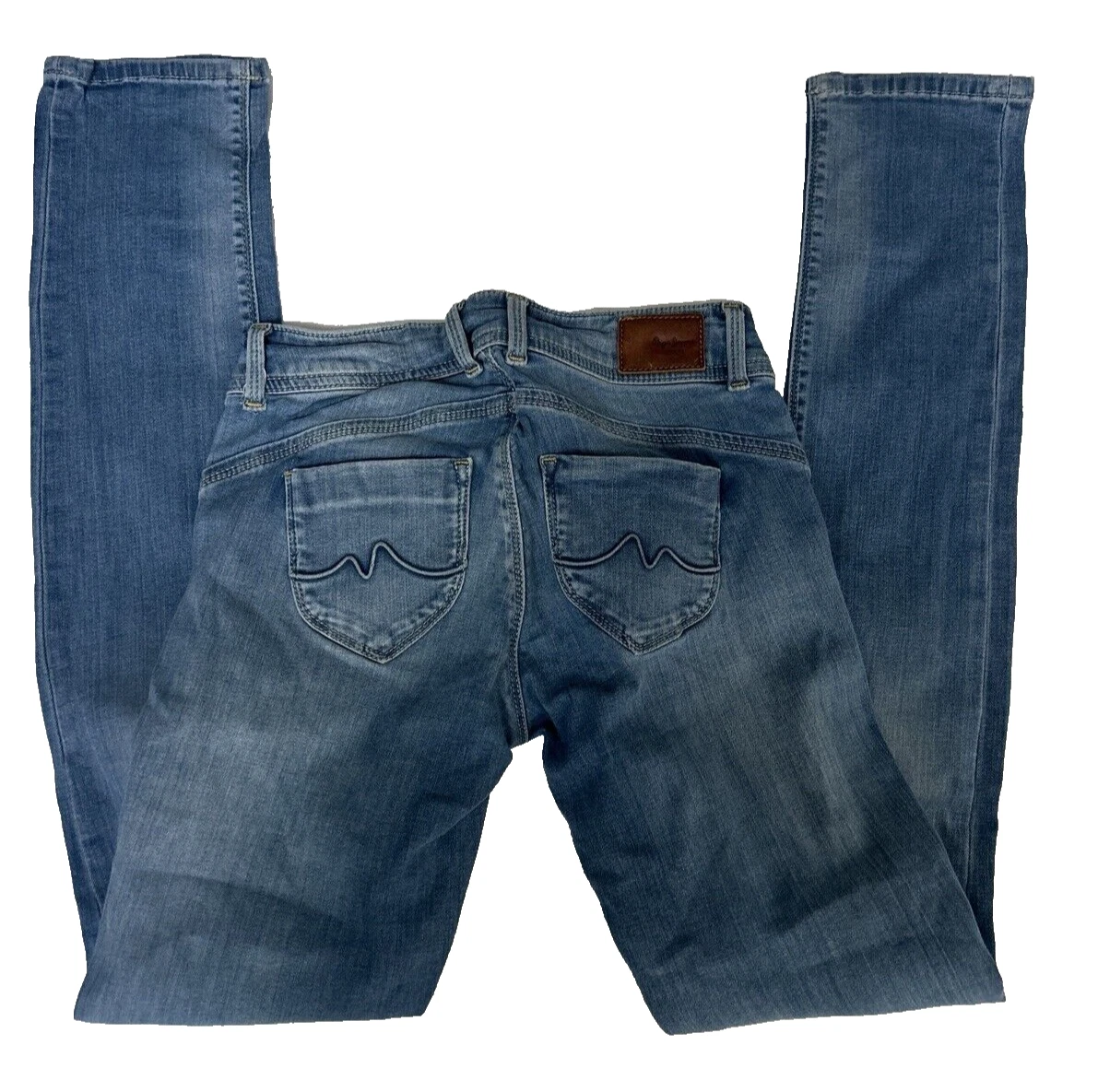 Jean Skinny Femme Pepe Jeans – Taille 38 (W28-L32) – Bleu – Neuf Avec étiquettes
