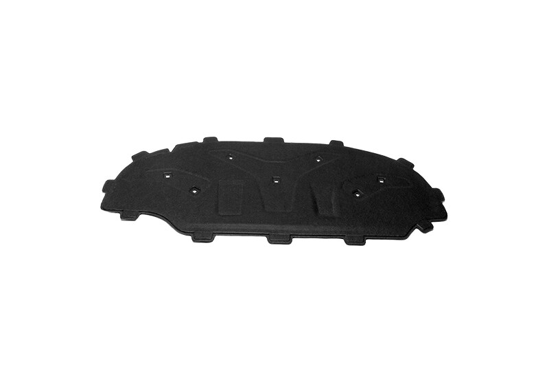 Isolant capot moteur Audi A3 8P0863825L en feutre thermoformé premium noir
