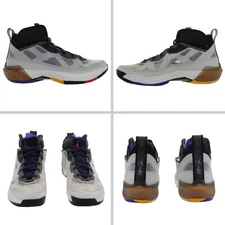 Nike Men's AIR JORDAN 37 "BEYOND BORDERS" Light Bone Basketball Shoes Size 11