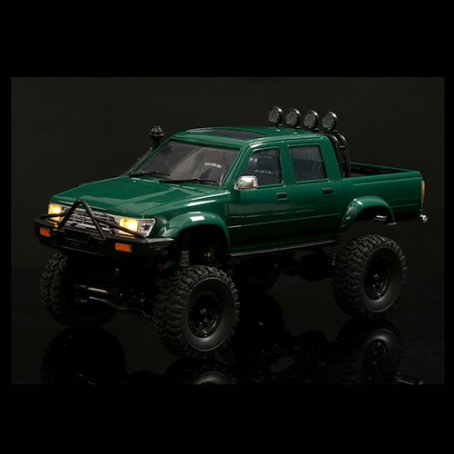 WPL C64-1 4WD Arrampicata Auto RC CAR 1/16 2.4G Fuoristrada Veicolo Verde Pickup Camion - Foto 6 di 18