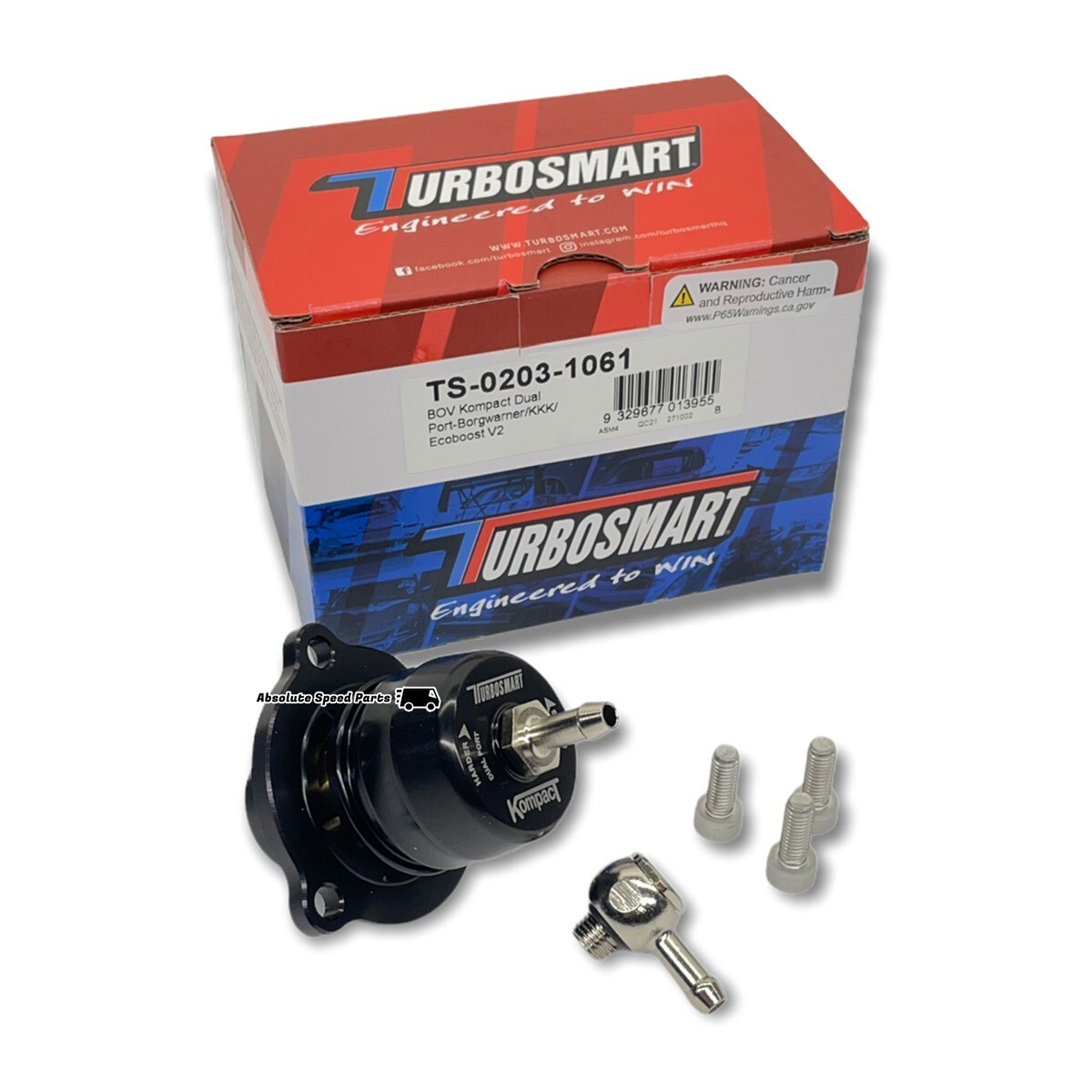 Turbosmart Kompact BOV Blow Off Valve for Ford F150 Ecoboost Focus ST 2