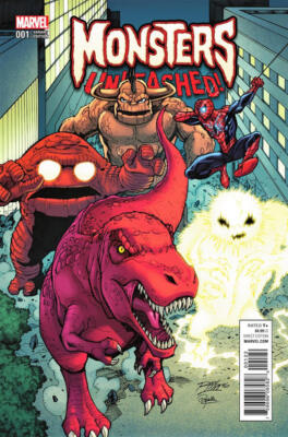 Monsters Unleashed (2017) #   1 Cover V (9.0-VFNM) Retailer Incentive 2017