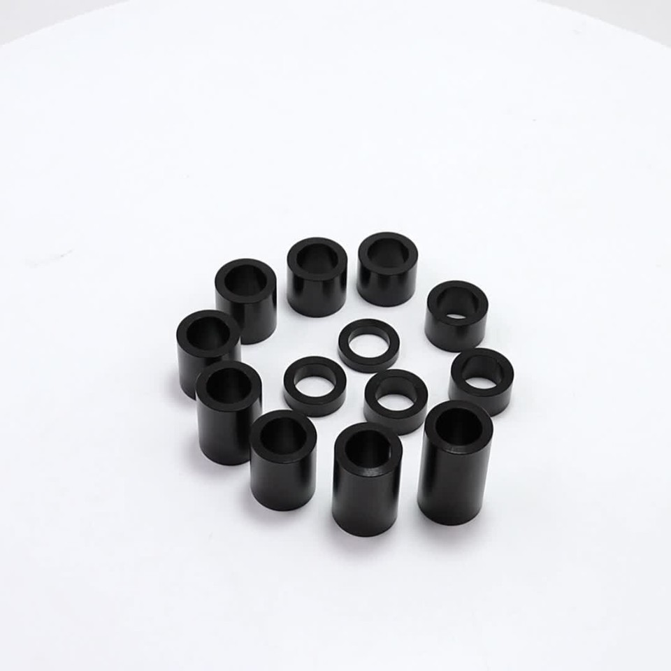 13X CNC Wheel Axle Spacer Kit 1'' ID 1-1/2'' OD Kit For Harley Road