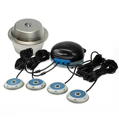 Aquascape  Pond Air 4  Aeration Kit & 300 Watt Pond -De-icer Combo