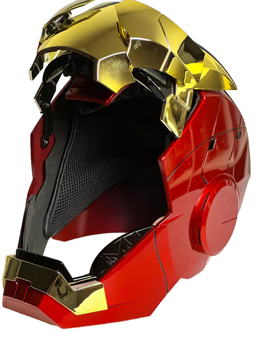 Autoking Electronic Voice Iron Man Gold MK5 Helmet Activated