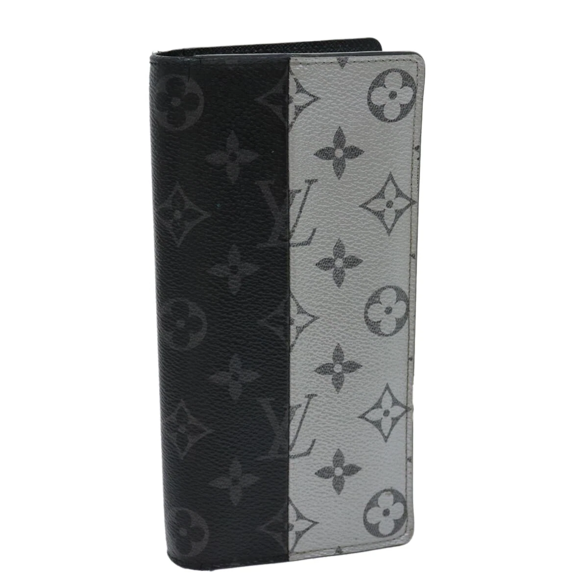 Louis Vuitton Braza Monogram Eclipse Mens Wallet