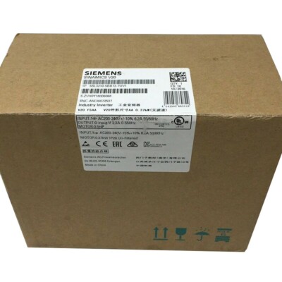 6SL3210-5BB13-7UV1 New Sealed Siemens Industry Inverter 6SL3210-5BB13-7UV1