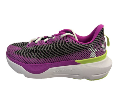 Under Armour Herren Infinite Pro Running Sneaker Schwarz/Lila UK 6 US 7 EU 40