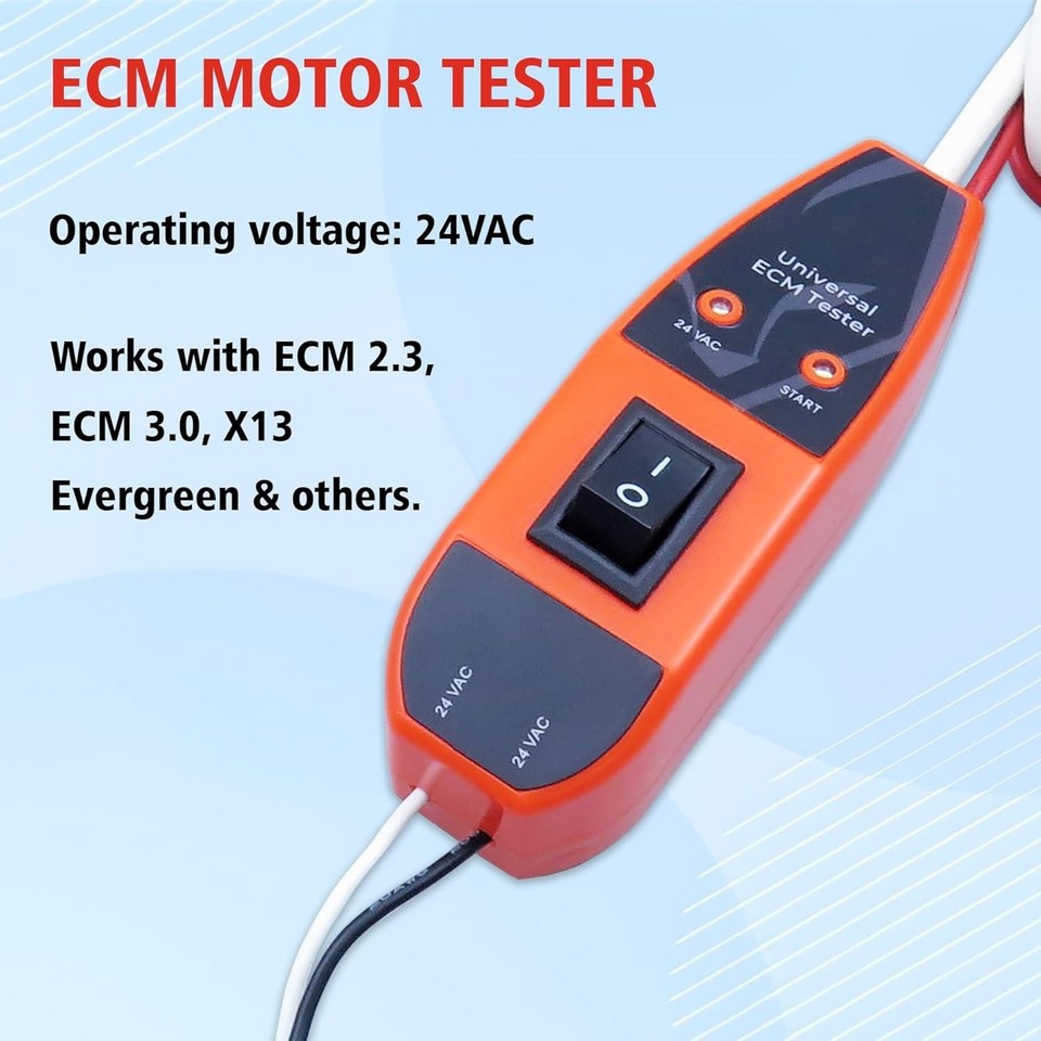 ECM Tester: ECMPRO, ECM Motor Tester Ideal for Diverse Electronically ...